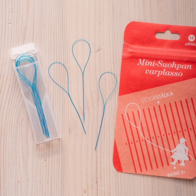 Huvudbild Mini-Suohpan varplasso för trädning av bandgrind