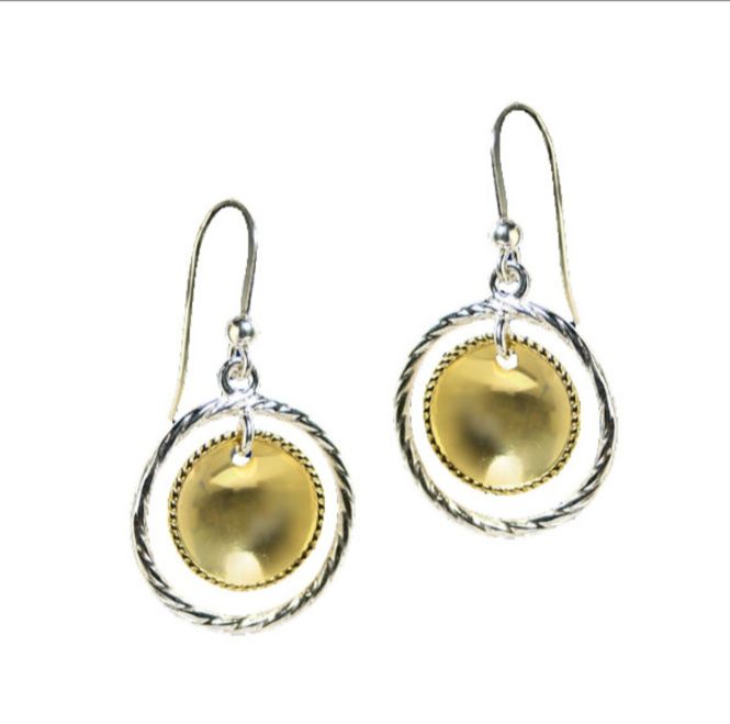 Hovedbilde Øredobber Risku Sølv 20 mm